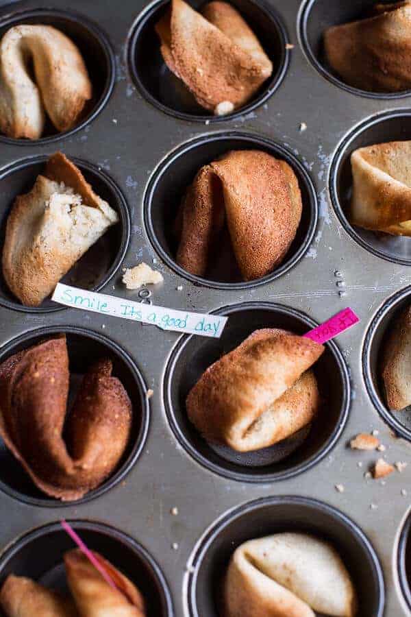 Chocolate Covered Toasted Sesame Fortune Cookies | halfbakedharvest.com @hbharvest