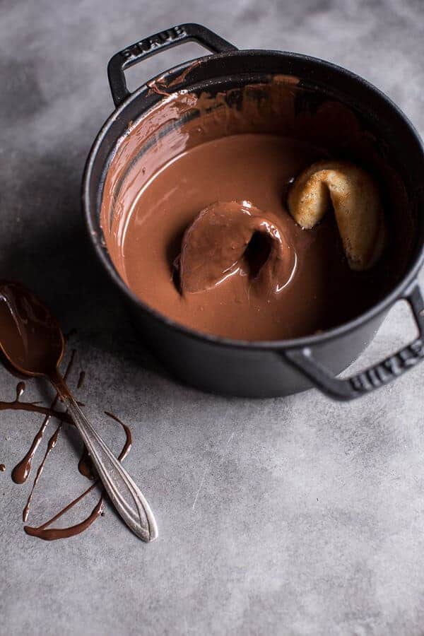 Chocolate Covered Toasted Sesame Fortune Cookies | halfbakedharvest.com @hbharvest