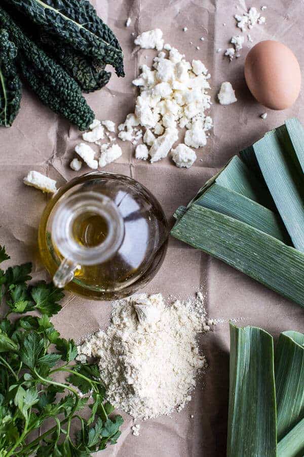 Greek Feta Chickpea Pancake Fritters with Poached Eggs + Olive Tapenade | halfbakedharvest.com @hbharvest