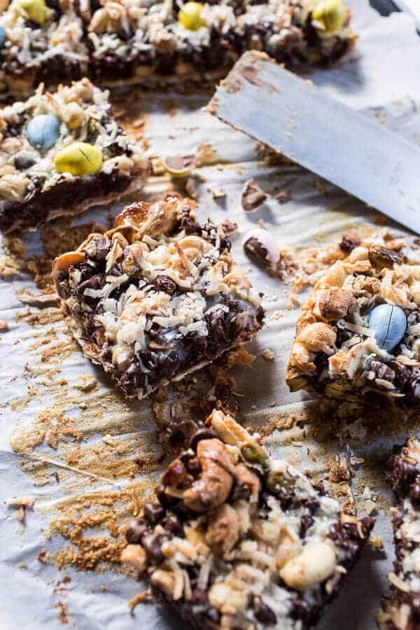 5 Ingredient (MAGIC) Matzo Chocolate Bars | halfbakedharvest.com @hbharvest