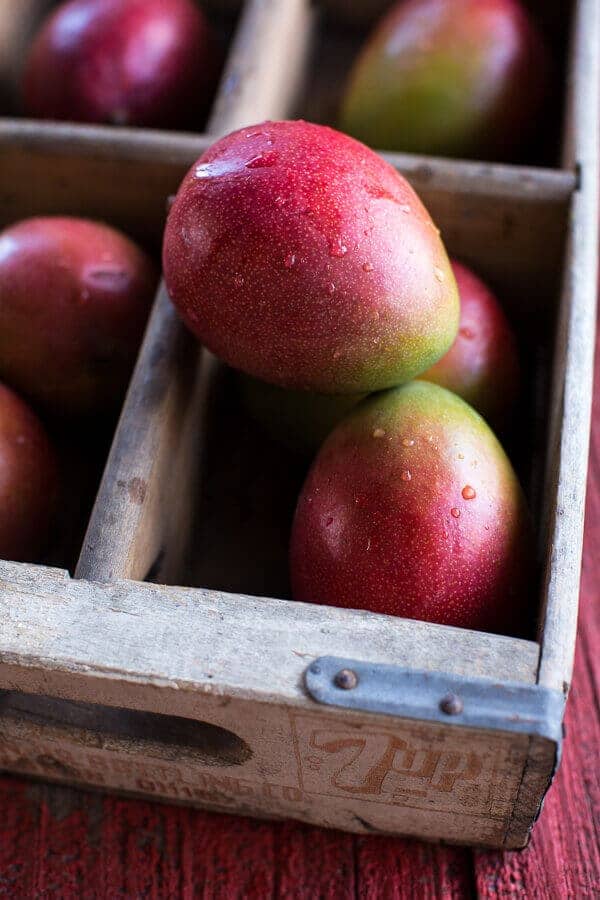 Caribbean Mango Pork and Tropical Rice Plates | halfbakedharvest.com @hbharvest