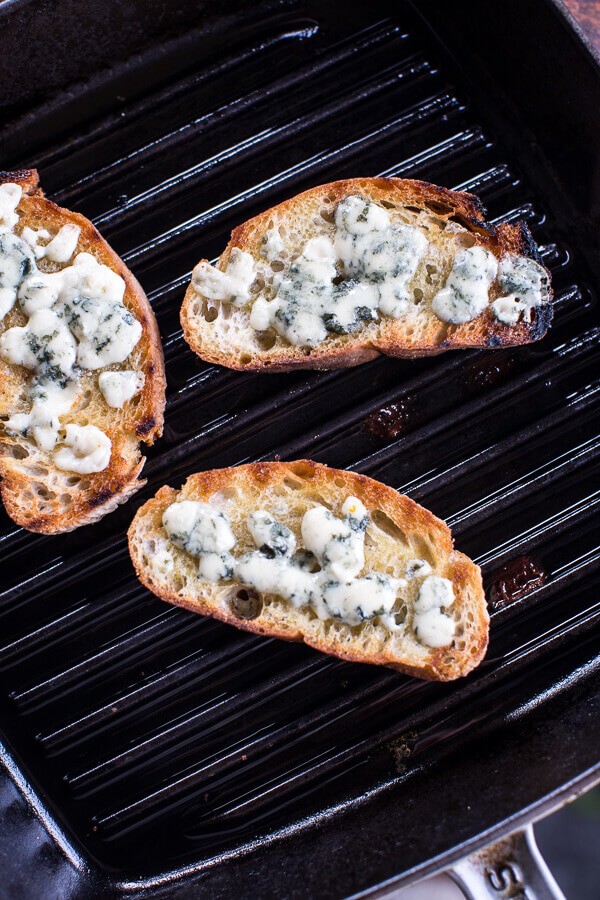 Cheesy Avocado Crab Stuffed Piquillo Pepper Ciabatta Pizzette’s with Sriracha Aioli | halfbakedharvest.com @hbharvest