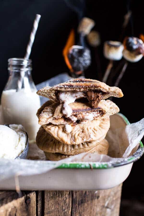 Campfire Grilled S’more Calzone | halfbakedharvest.com @hbharvest