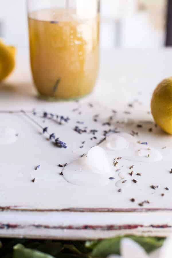 Lavender Basil Lemonade | a healthy drink to sip on all summer! halfbakedharvest.com @hbharvest