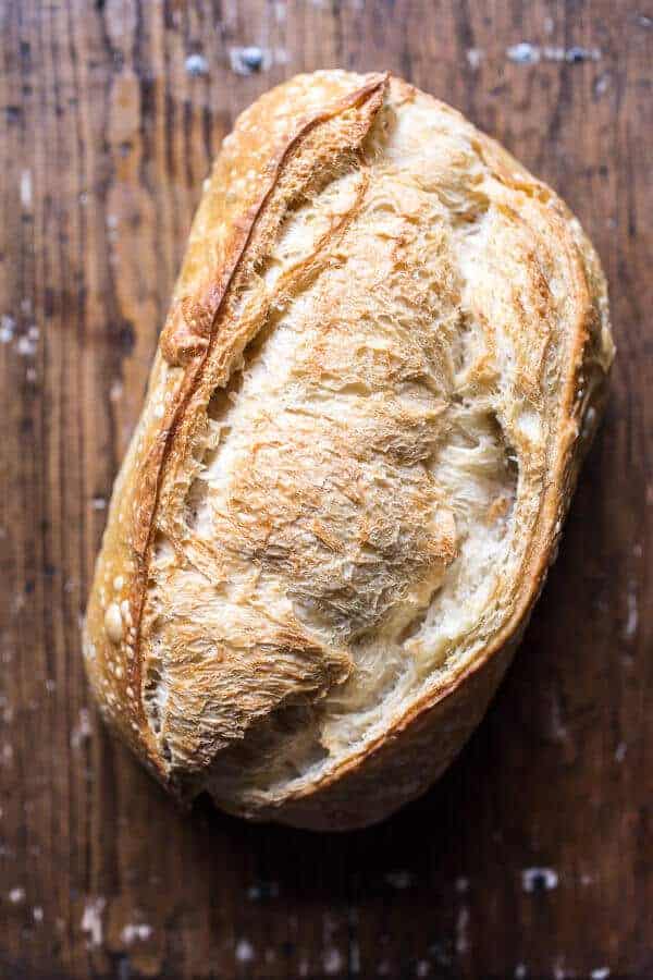Tomato, Salami and Chunky Arugula-Basil Pesto Bruschetta | halfbakedharvest.com @hbharvest