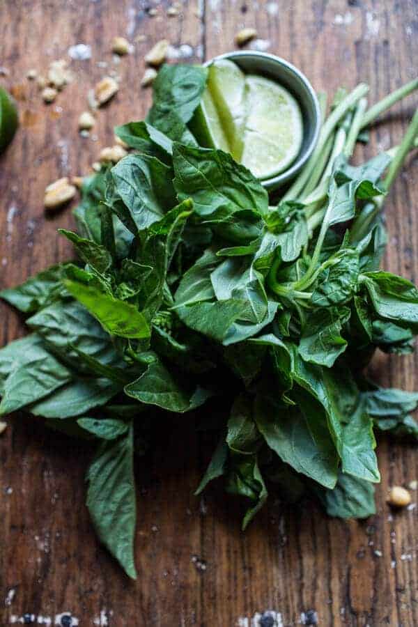 30 Minute Sweet Thai Chili Peanut Chicken and Grilled Pineapple Stir Fry | halfbakedharvest.com @hbharvest