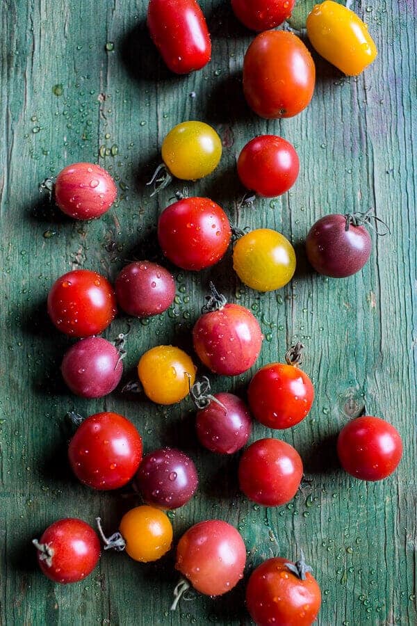 Cedar Plank Grilled Sesame Salmon with Kimchi Miso Butter and Grilled Tomatoes | halfbakedharvest.com @hbharvest