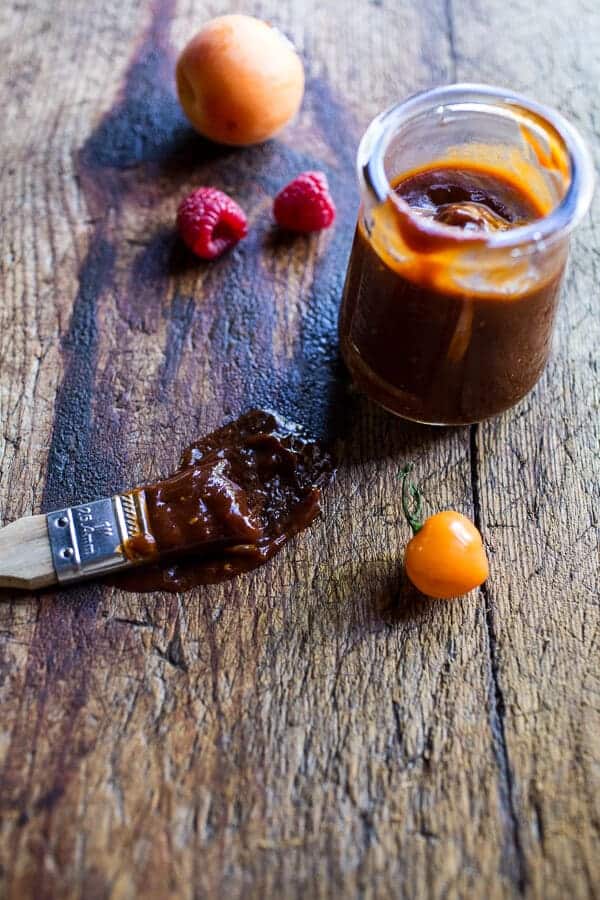 Crockpot Grilled Fiery Habanero Apricot BBQ Ribs | halfbakedharvest.com @hbharvest