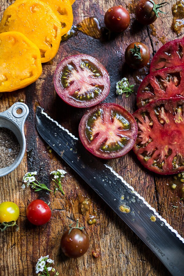 Vegan BLT (…minus that egg) with Chipotle Tahini “Mayo” | halfbakedharvest.com @hbharvest