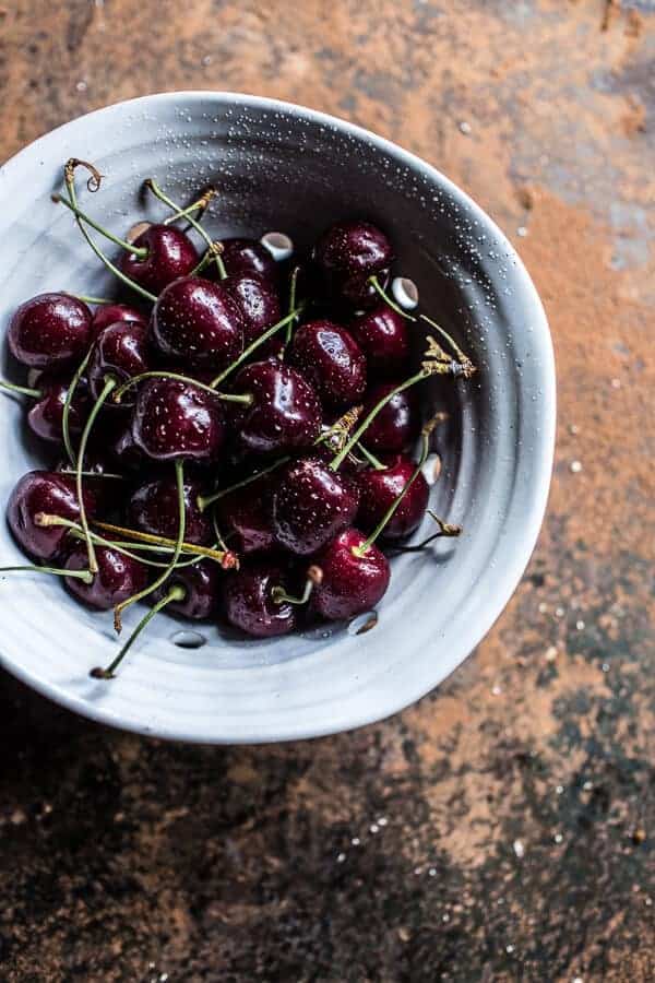 Chewy Cherry, Almond and Cacao Nib Granola Bars | halfbakedharvest.com @hbharvest
