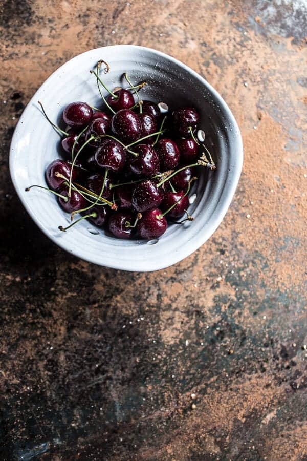Chewy Cherry, Almond and Cacao Nib Granola Bars | halfbakedharvest.com @hbharvest