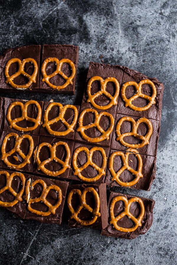 Salted Pretzel Nutella Fudge Milkshake with Malted Milk Whipped Cream | halfbakedharvest.com @hbharvest