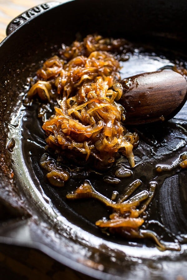 Apple and Caramelized Onion Pizza with Pumpkin Seed Pangrattato | halfbakedharvest.com @hbharvest