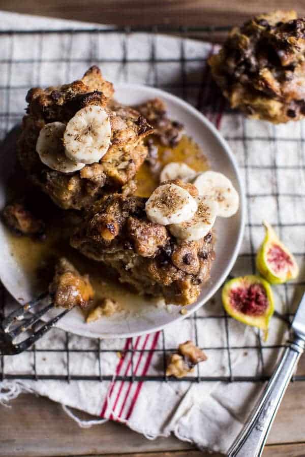 Chocolate Chip Banana Bread French Toast Muffins with Cinnamon Streusel | halfbakedharvest.com @hbharvest