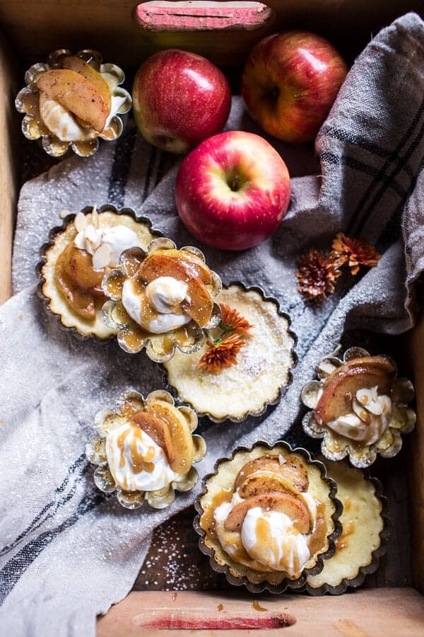 Easy Warm Swedish Caramel Apple Cheesecake | halfbakedharvest.com @hbharvest