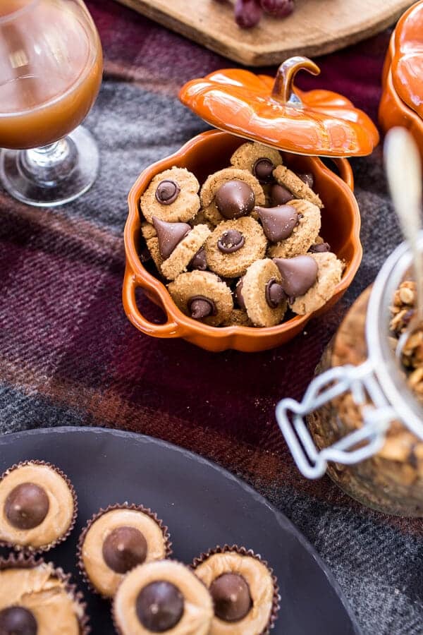 Peanut Butter Acorn Cookies | halfbakedharvest.com @hbharvest