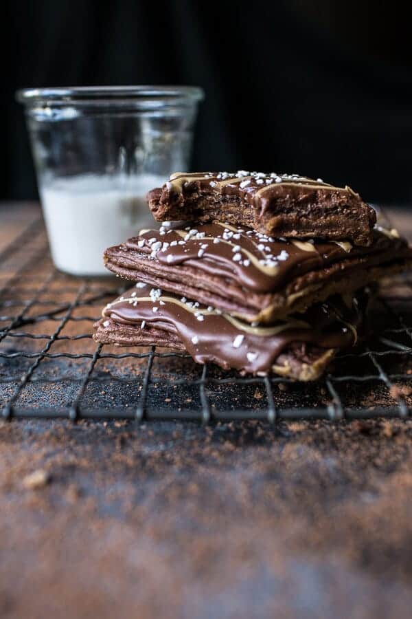 Homemade Chocolate Peanut Butter Fudge Pop-Tarts | halfbakedharvest.com @hbharvest
