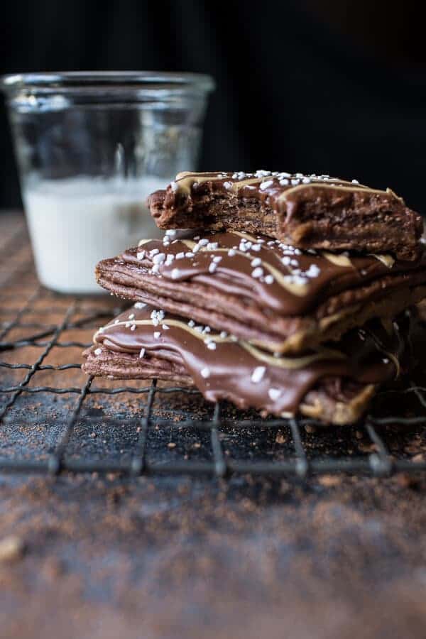Homemade Chocolate Peanut Butter Fudge Pop-Tarts | halfbakedharvest.com @hbharvest