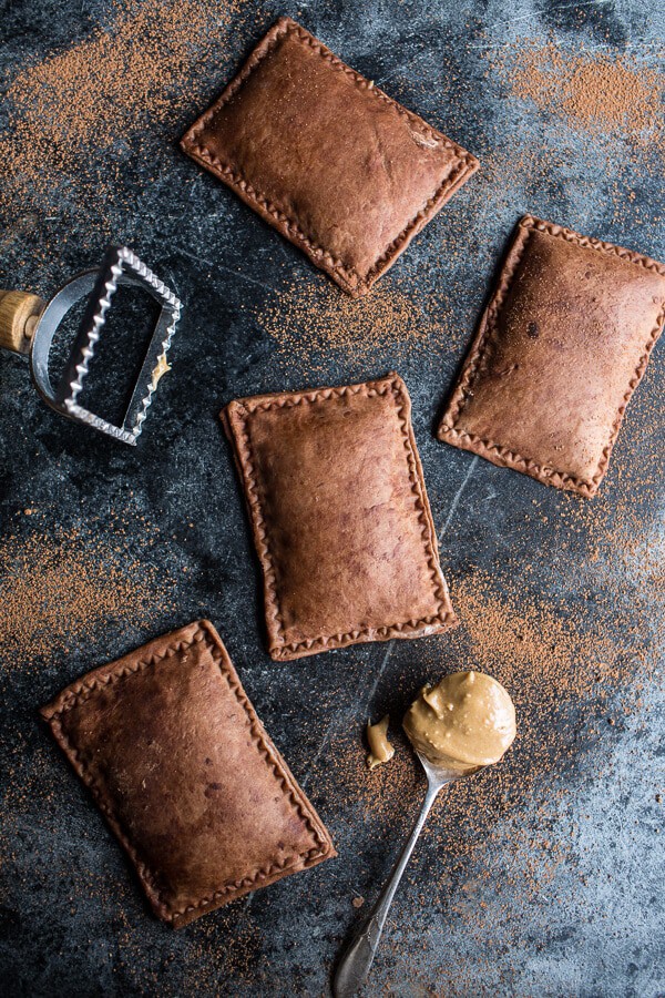 Homemade Chocolate Peanut Butter Fudge Pop-Tarts | halfbakedharvest.com @hbharvest