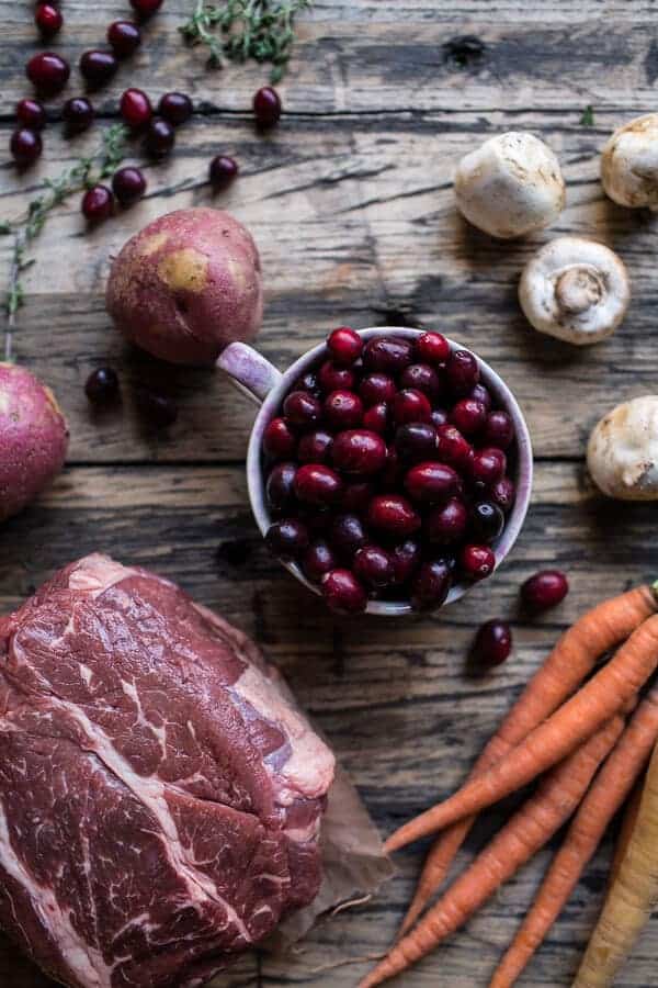 Cranberry Pot Roast | halfbakedharvest.com @hbharvest