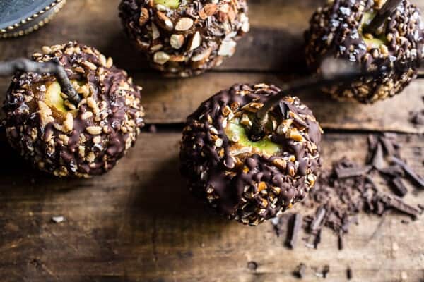 Healthy Caramel Apples…SIX WAYS | halfbakedharvest.com @hbharvest