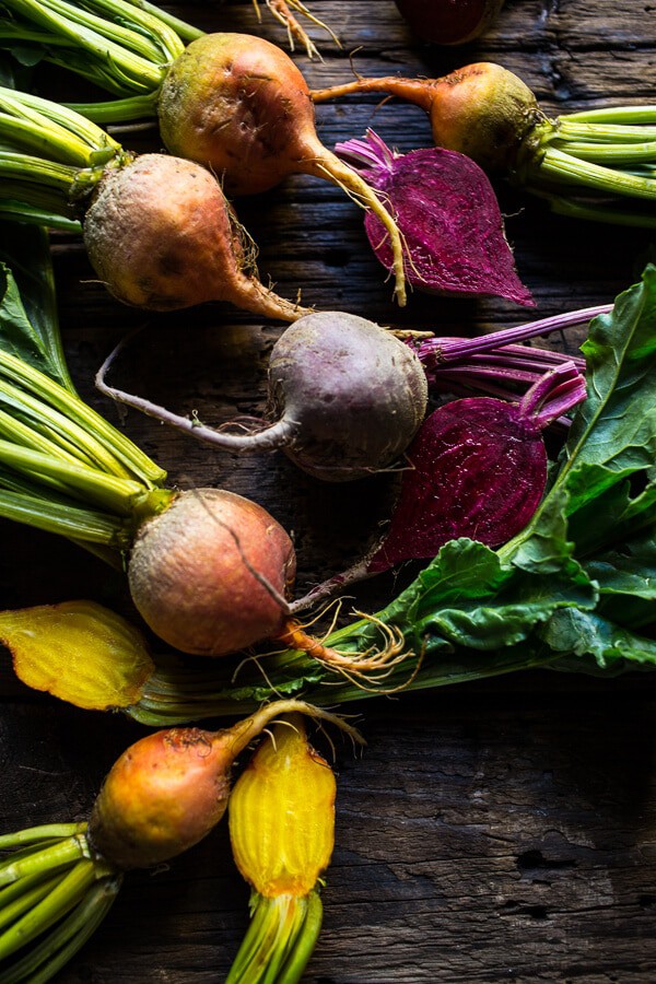 Miso Browned Butter and Brie Pasta with Roasted Beets + Walnuts | halfbakedharvest.com @hbharvest