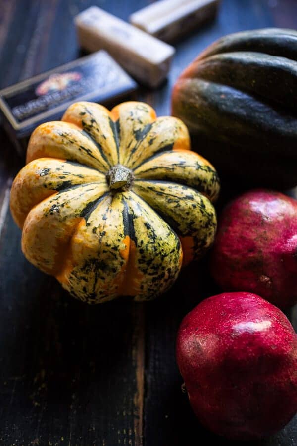 Brown Sugar and Pineapple Roasted Acorn Squash with Spiced Brown Butter | halfbakedharvest.com @hbharvest