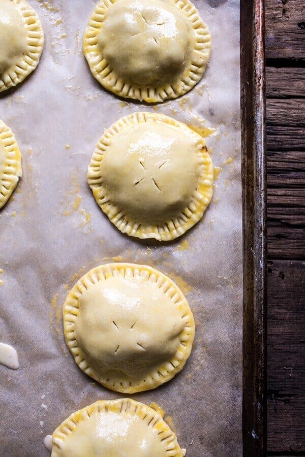 Caramelized Condensed Milk Mini Apple Pies | halfbakedharvest.com @hbharvest