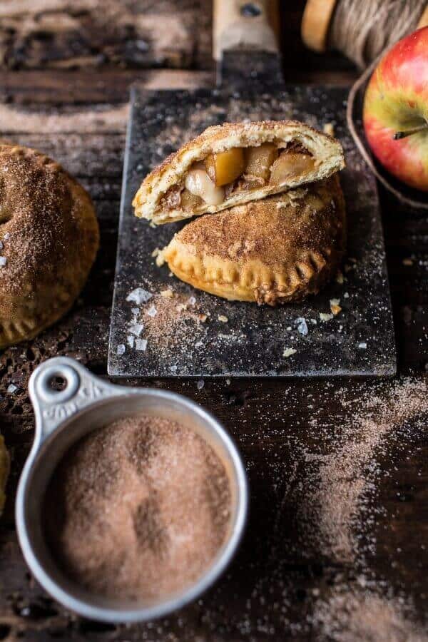 Caramelized Condensed Milk Mini Apple Pies | halfbakedharvest.com @hbharvest