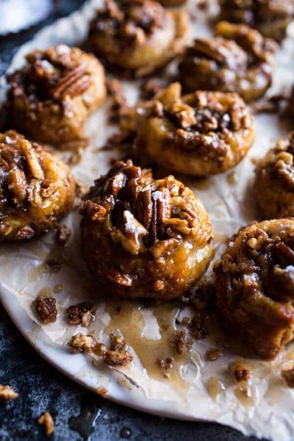 Cheat’s Brown Butter and Salted Maple Pecan Sticky Buns | halfbakedharvest.com @hbharvest