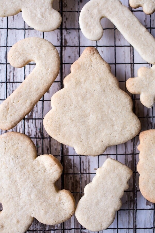 Eggnog Scented Sugar Cookies with Easy Vanilla Icing | halfbakedharvest.com @hbharvest