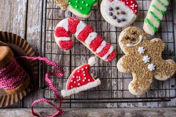 Eggnog Scented Sugar Cookies with Easy Vanilla Icing | halfbakedharvest.com @hbharvest