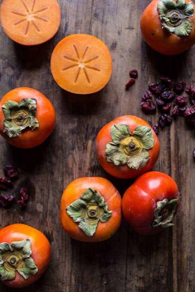 Harvest Cranberry, Persimmon and Burrata Salad | halfbakedharvest.com @hbharvest