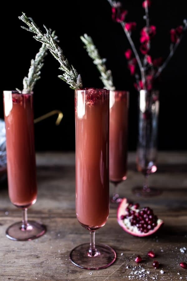 Sparkling Pomegranate Punch | halfbakedharvest.com @hbharvest