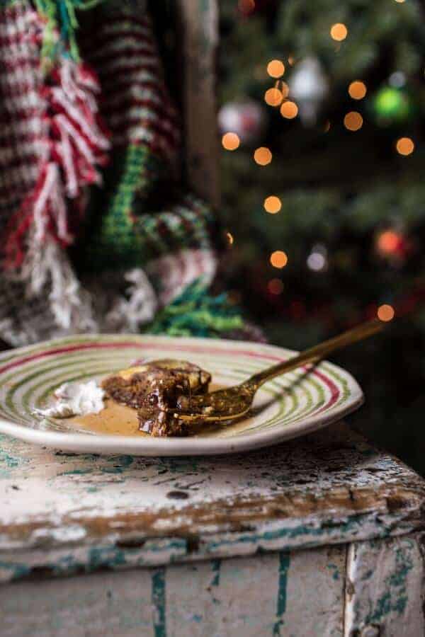 Baked Gingerbread Custard Waffle French Toast | halfbakedharvest.com @hbharvest