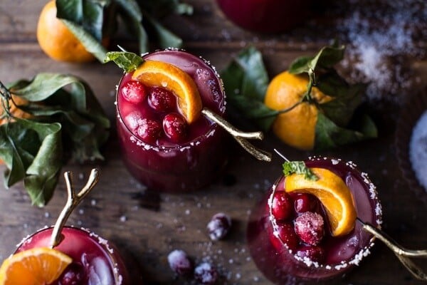 Cranberry Orange Margaritas (VIDEO) | halfbakedharvest.com @hbharvest