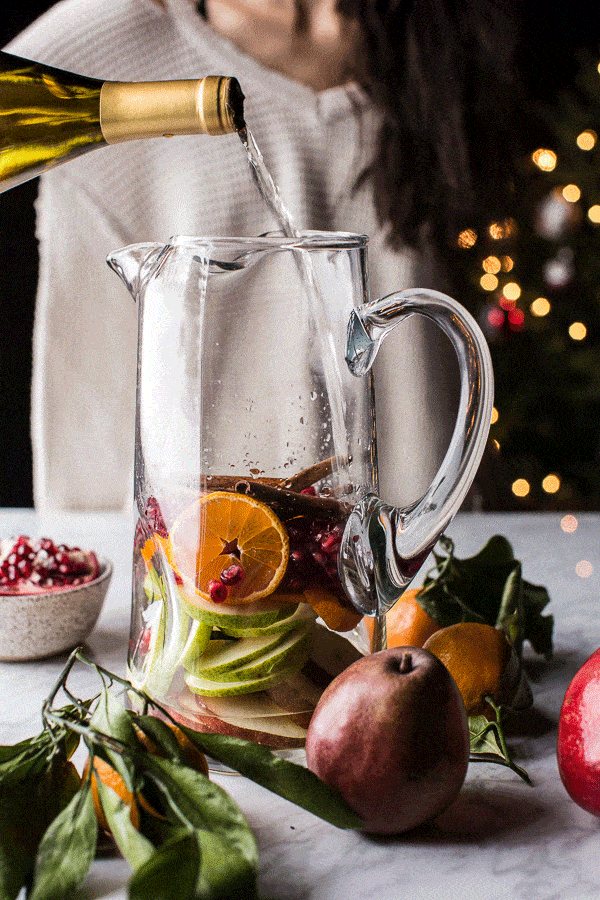 Christmas Sangria | halfbakedharvest.com @hbharvest