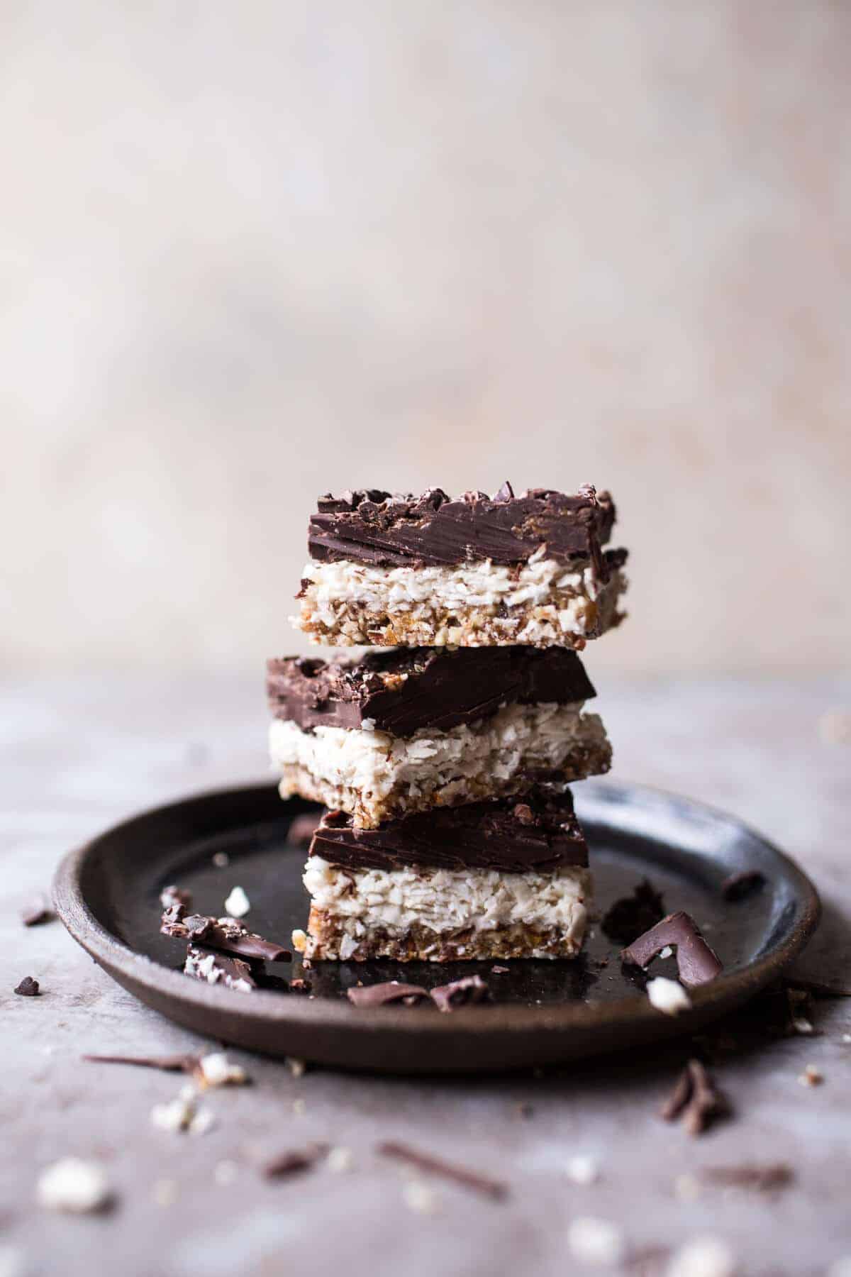 Chocolate Coconut Almond Bars | halfbakedharvest.com @hbharvest