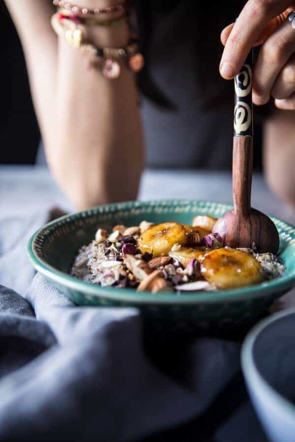 Coconut Chia Oats with Caramelized Bananas | halfbakedharvest.com @hbharvest