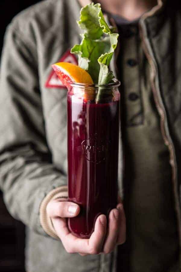 Red’s 3 Favorite Winter Juices and Smoothies: Citrus Beet Juice | halfbakedharvest.com @hbharvest