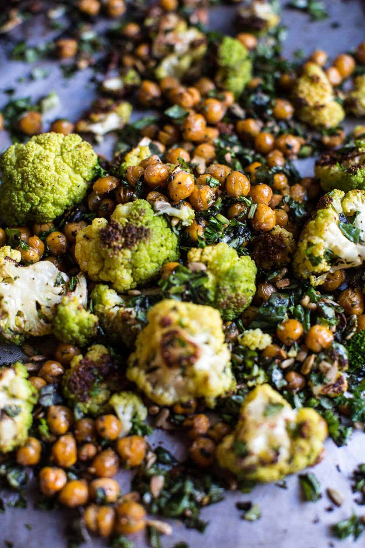 Quick + Simple Pasta “Risotto” with Herbed Roasted Chickpeas | halfbakedharvest.com @hbharvest