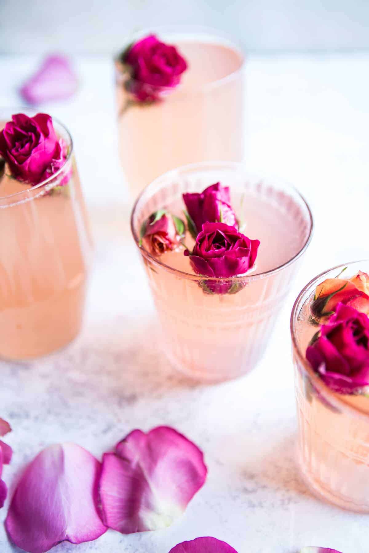 Rose Lemon Spritzer | halfbakedharvest.com @hbharvest