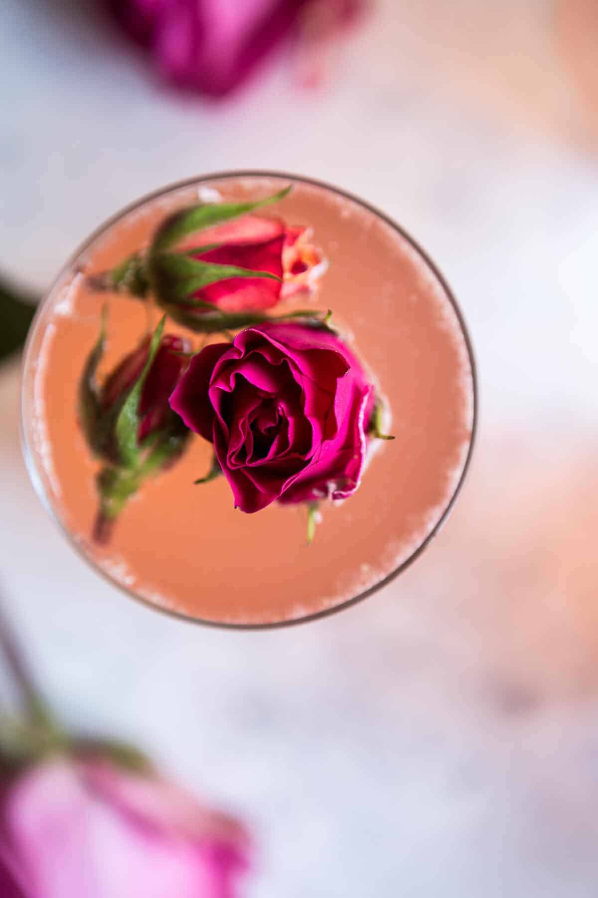 Rose Lemon Spritzer | halfbakedharvest.com @hbharvest