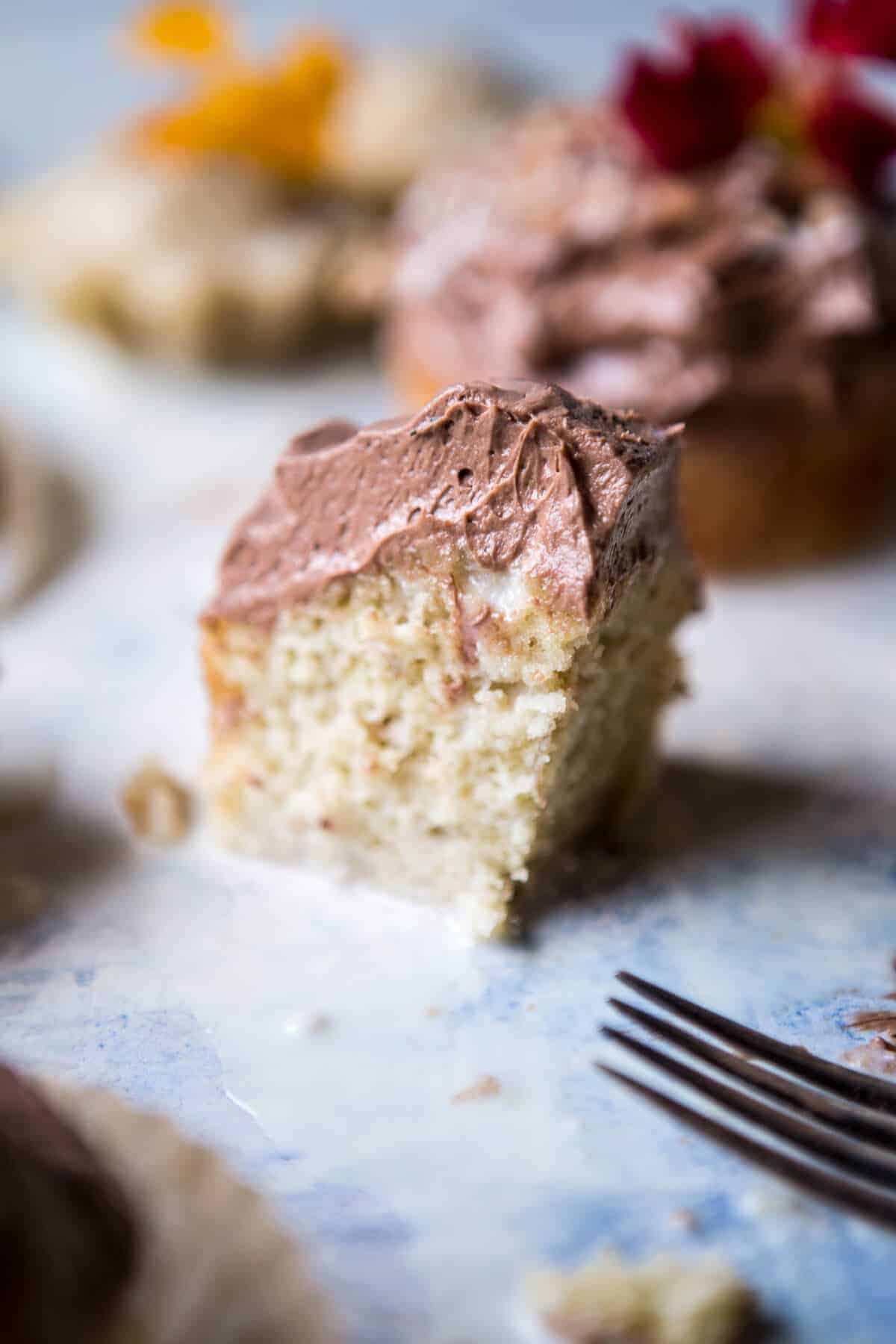 Coconut Banana 3-Milk Cupcakes with Nutella Buttercream | halfbakedharvest.com @hbharvest