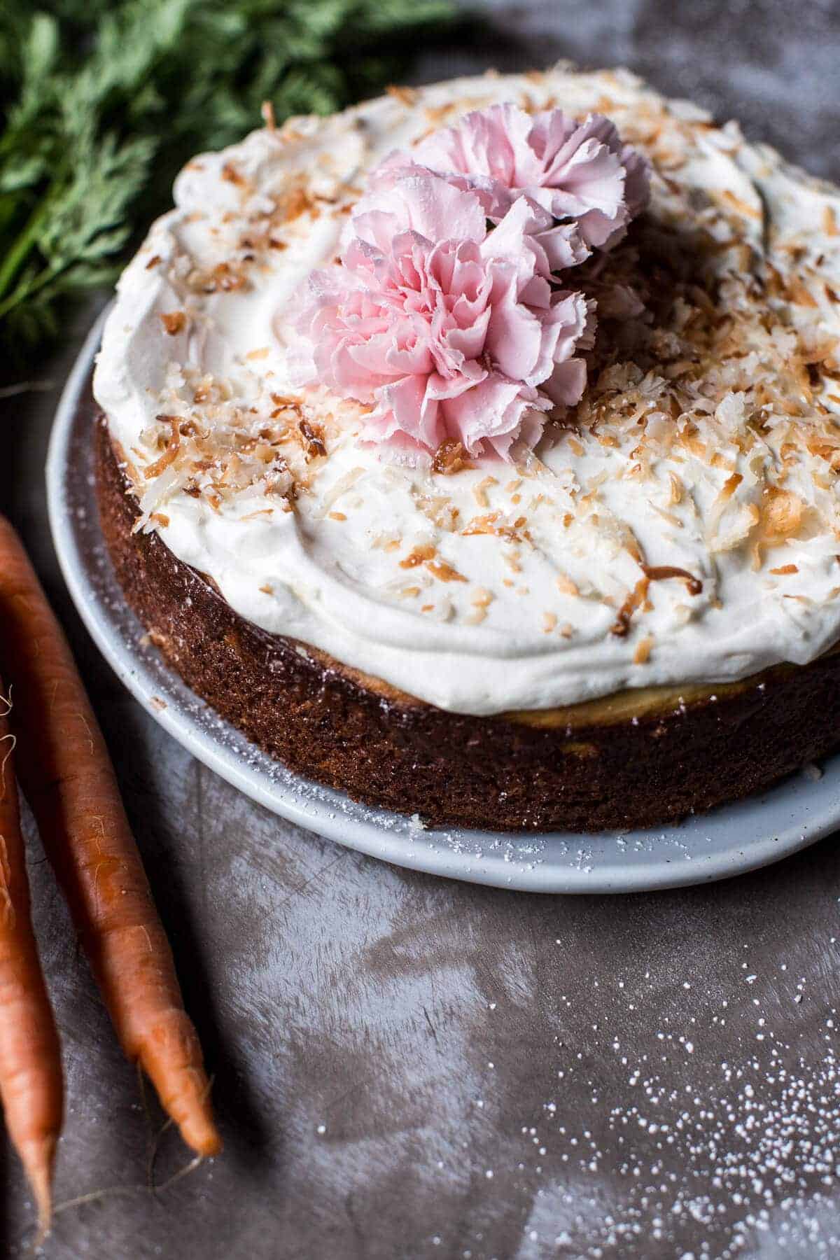 Coconut Carrot Cake Cheesecake