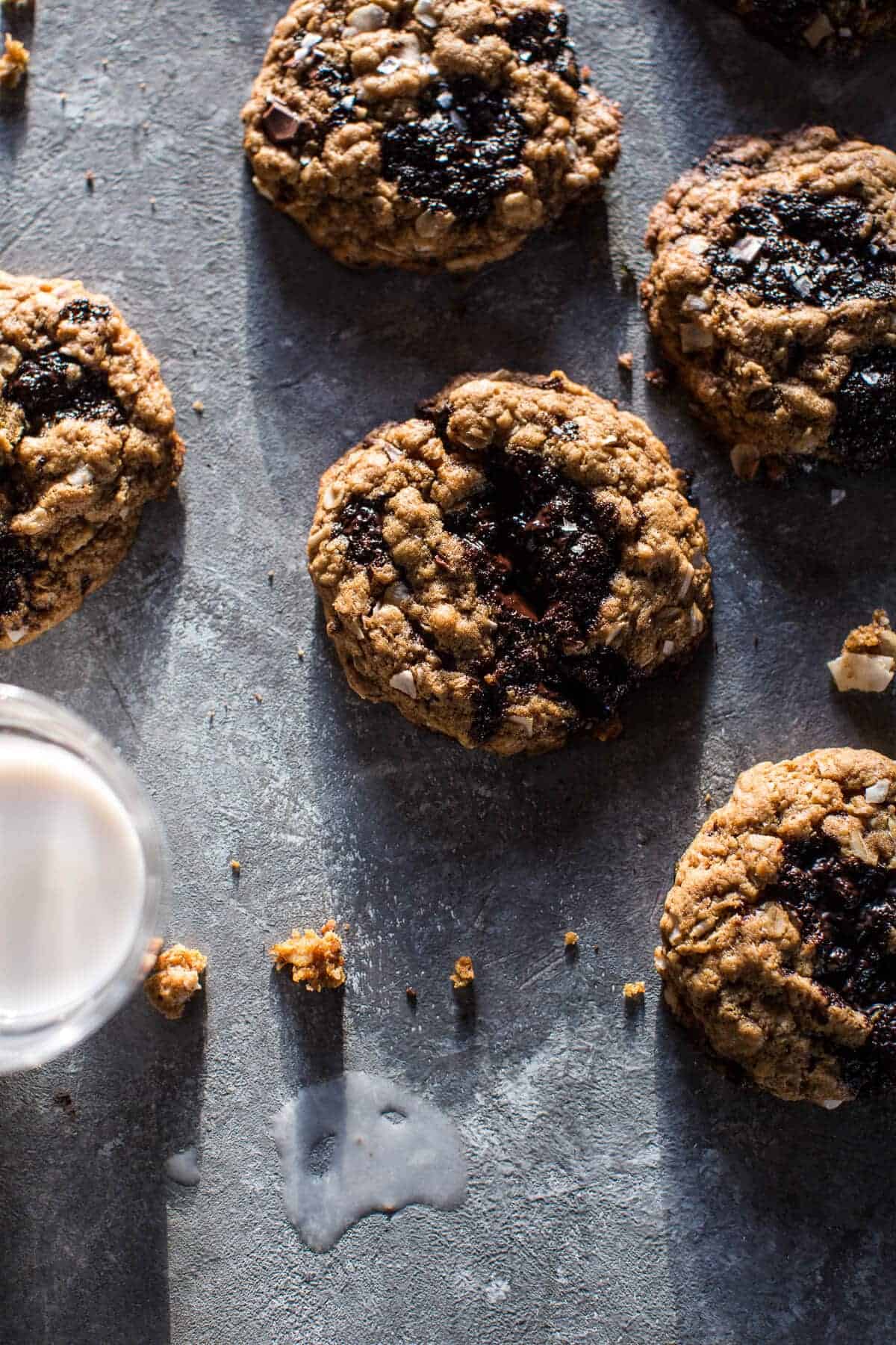 Coconut Chocolate Chunk Cookies | halfbakedharvest.com @hbharvest