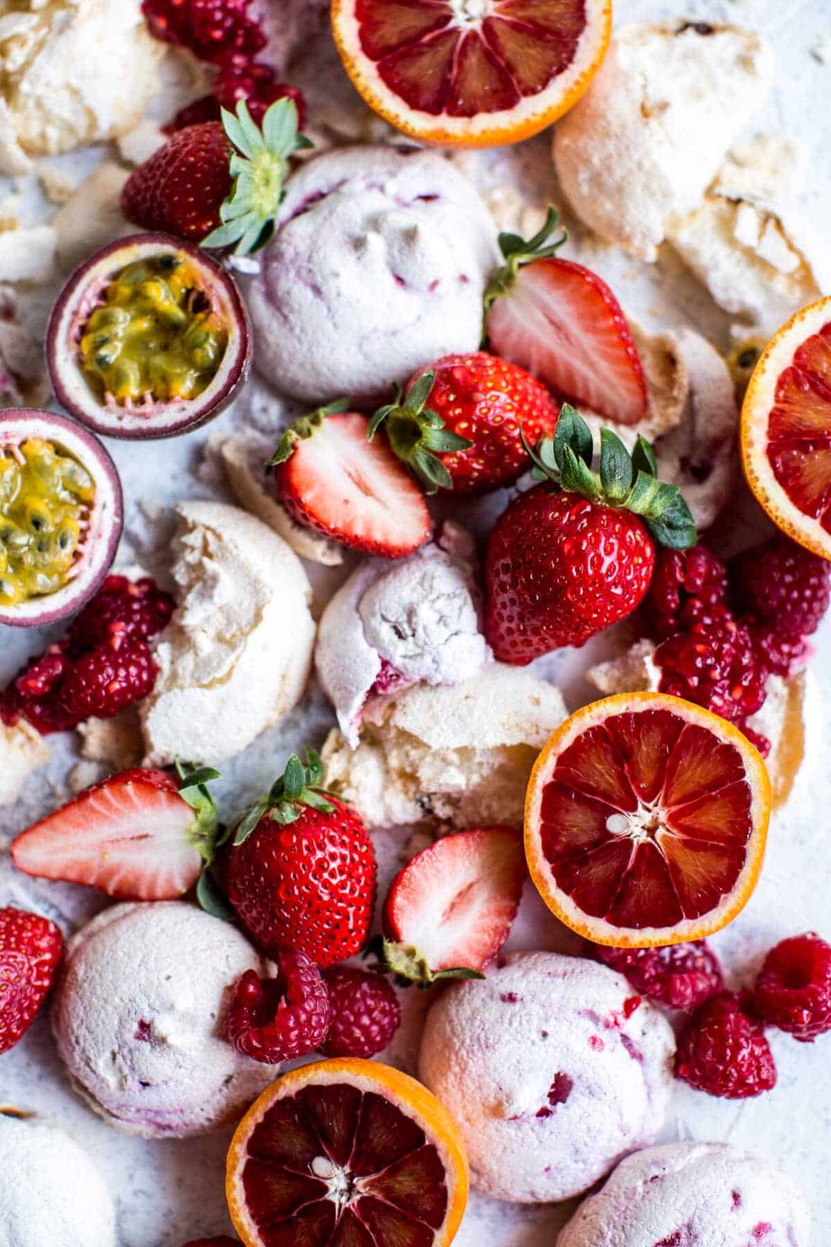 Coconut Eton Mess Cake with Whipped Ricotta Cream | halfbakedharvest.com @hbharvest