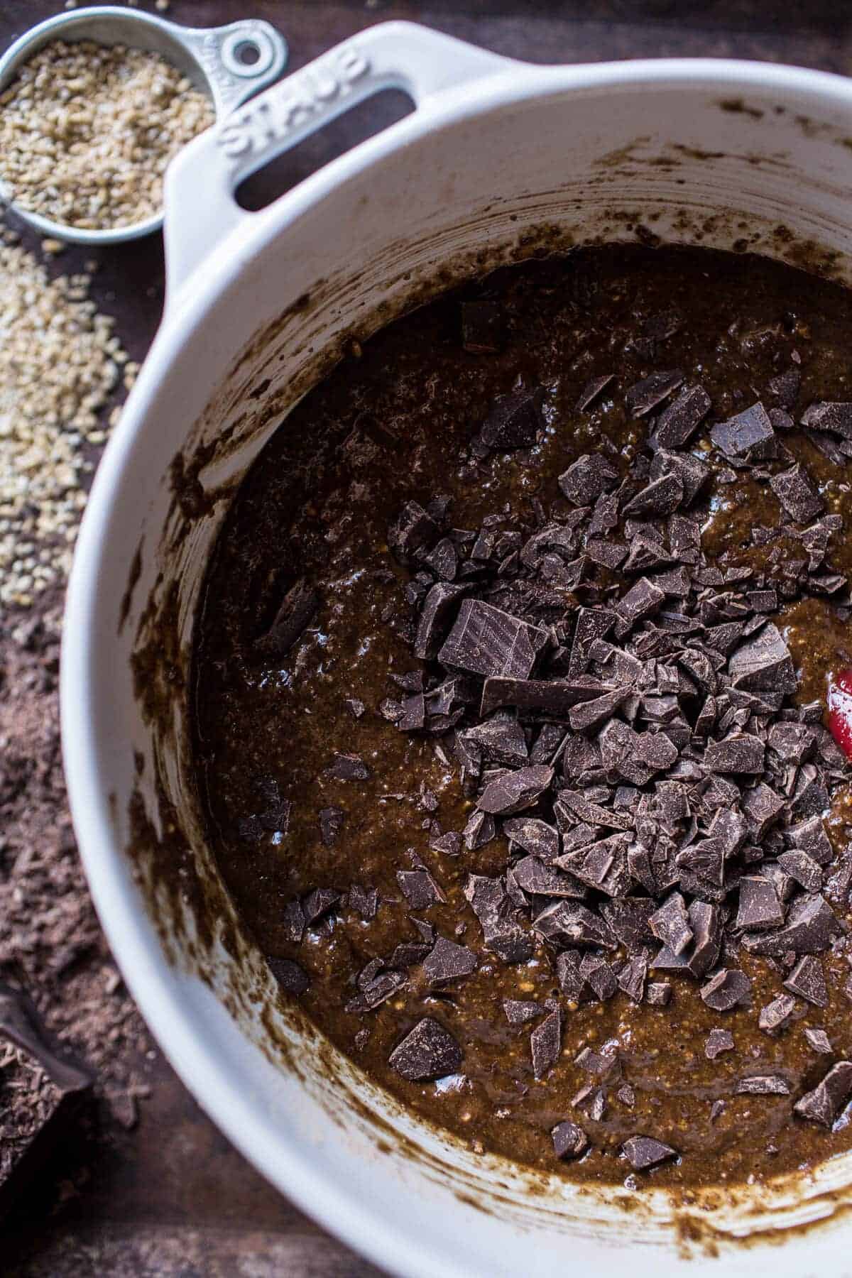 Double Chocolate Irish Tea Infused Oat Muffins | halfbakedharvest.com @hbharvest