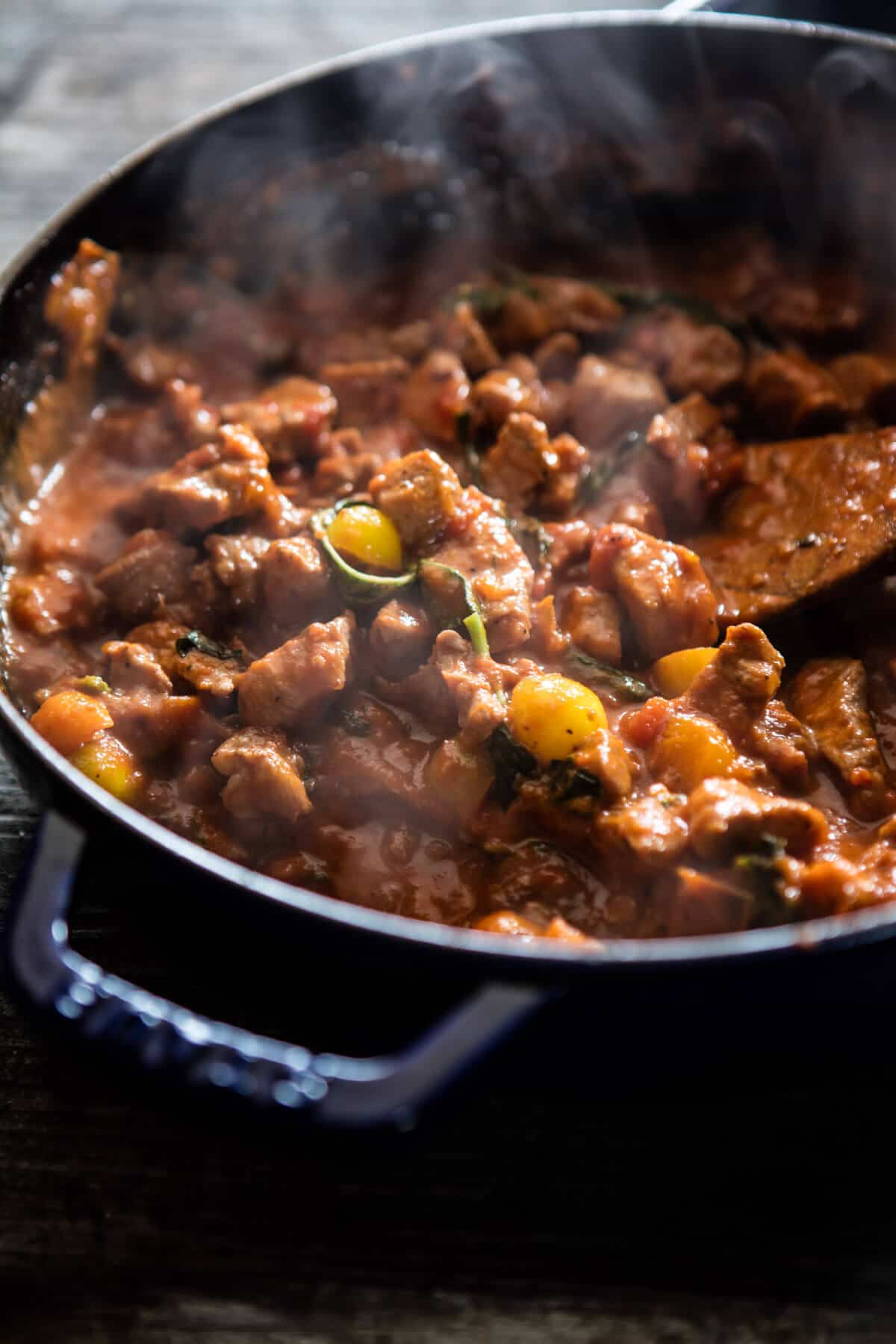 30 Minute Garlic Butter Pasta with Herbed Pork Bolognese | halfbakedharvest.com @hbharvest