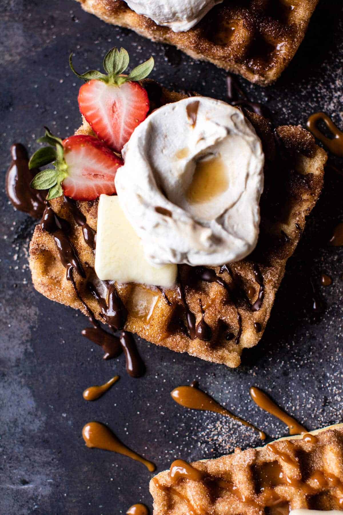 Churro Waffles | halfbakedharvest.com @hbharvest